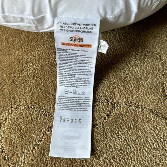 Boppy Nursing Pillow original w/ floral cover + waterproof cover (3pc) - Picture 6 of 10